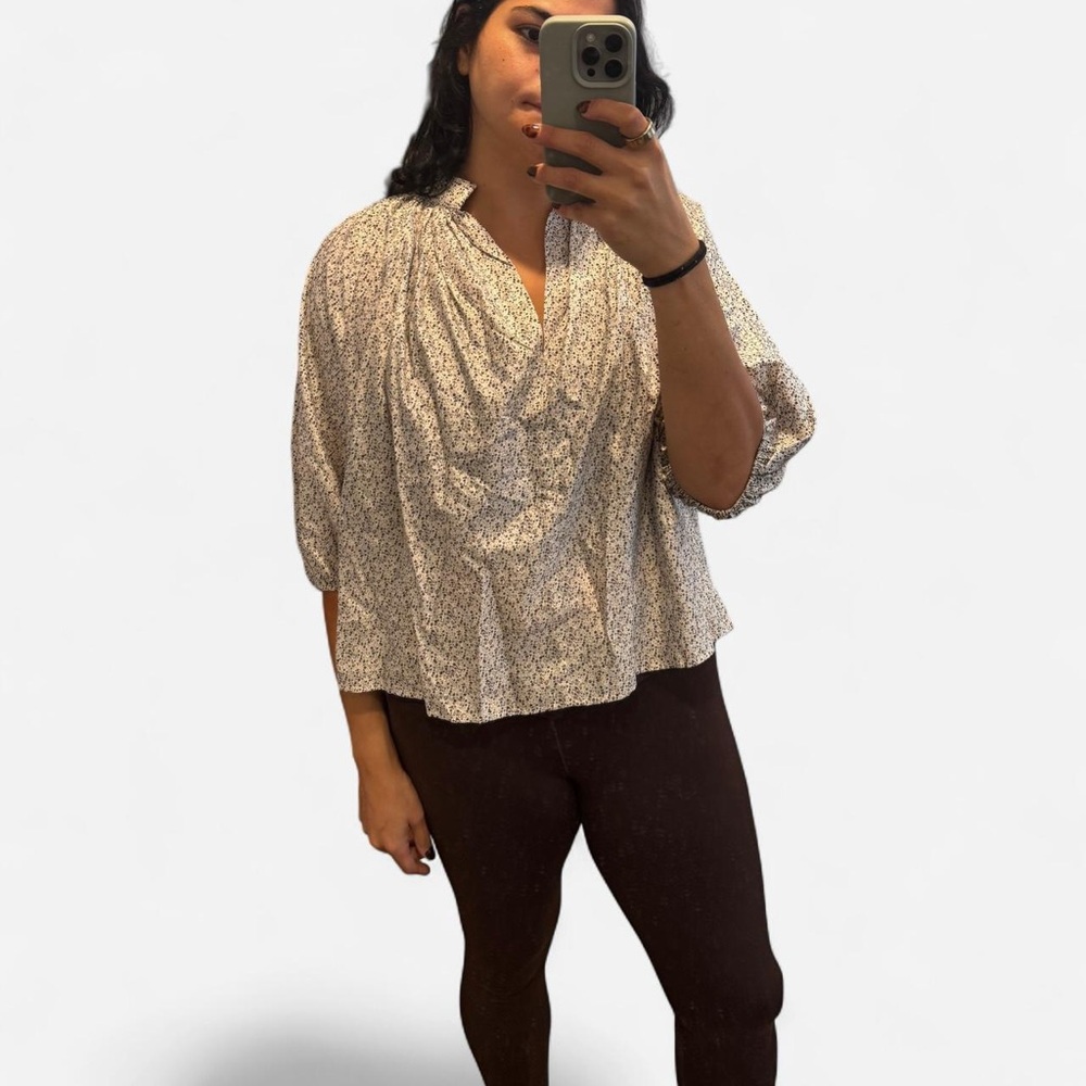 H&M Floral Print Blouse NWT